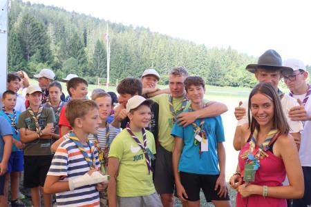 OBISK SKAVTOV 18 FOTO LJUBO VUKELIČ